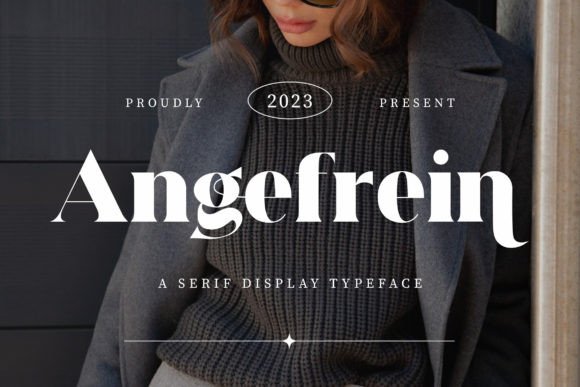 Angefrein Font Review: Bold Elegance in a Serif Typeface