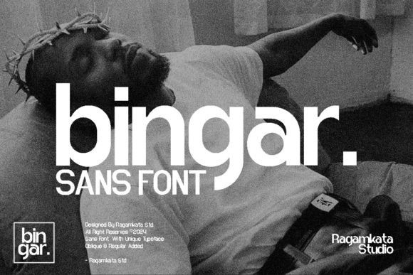 Bingar: A Modern Sans Serif Display Font for Elegant Branding