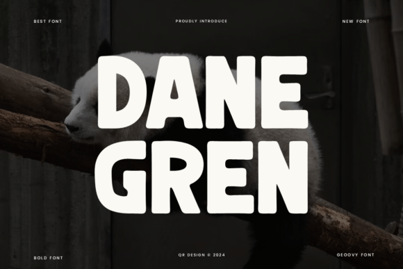 Crafting Standout Products with Danegren: A Bold Display Font for Makers