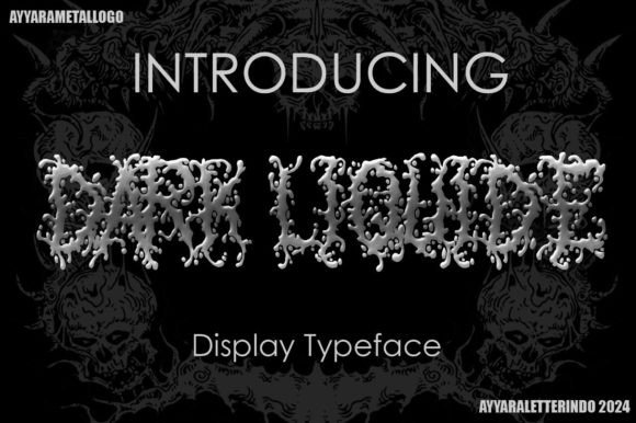 Dark Liquide Font: A Marketer's Choice for Bold Campaign Visuals