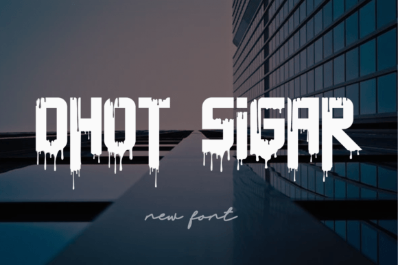 Dhot Sigar: A Bold Sans Serif Display Font for Digital Campaigns