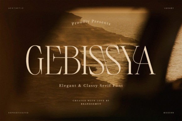 Gebissya: A Serif Font That Brings Editorial Elegance to Every Layout