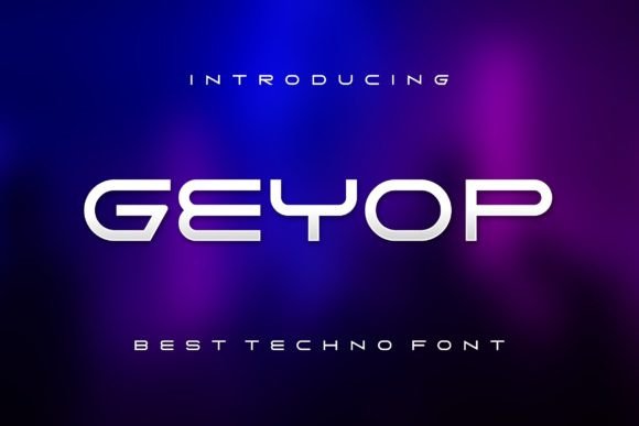 Geyop: A Bold Display Font for Modern Web Design Projects
