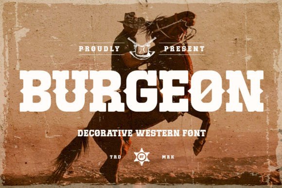 How Burgeon Font Gives Campaign Visuals a Midcentury Edge