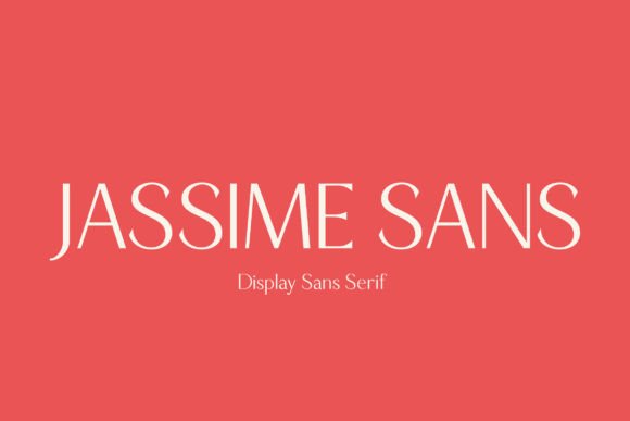 Jassime Sans: Refined Typeface for Campaigns That Connect