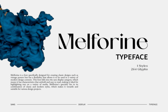 Melforine: A Serif Font for Thoughtful Editorial Design
