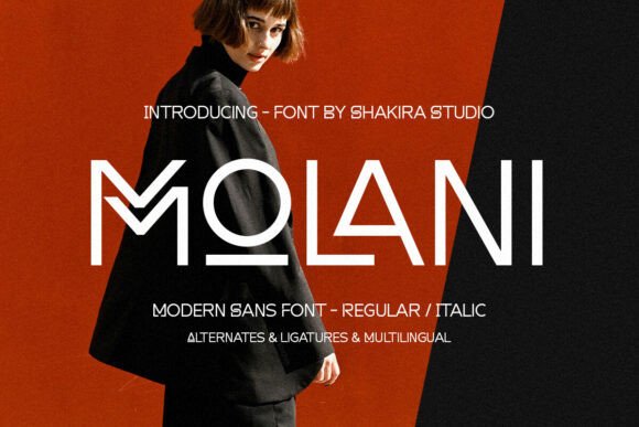 Molani: A Modern Sans Serif Display Typeface Built for Impact