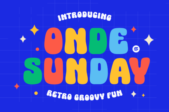 Onde Sunday: A Nostalgic Display Font for Modern Web Designers