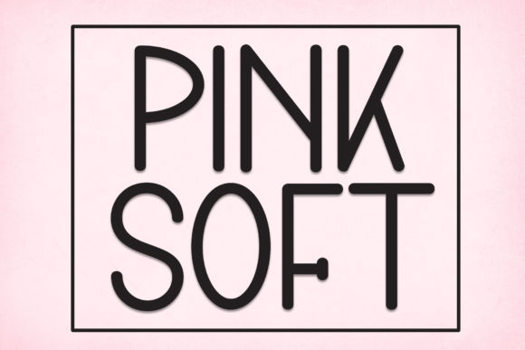 Pink Soft: A Handwritten Display Font for Crafters and Small Shop Owners