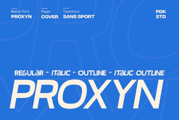 Proxyn: A Display Font That Brings Editorial Elegance to Every Headline