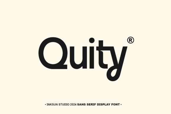 Quity Font: A Craft-Friendly Sans Serif for Your Small Shop