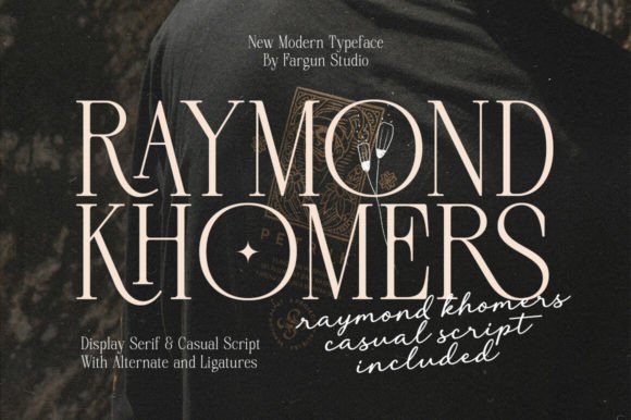 Raymond Khomers: A Serif Font Built for Modern Marketing Content