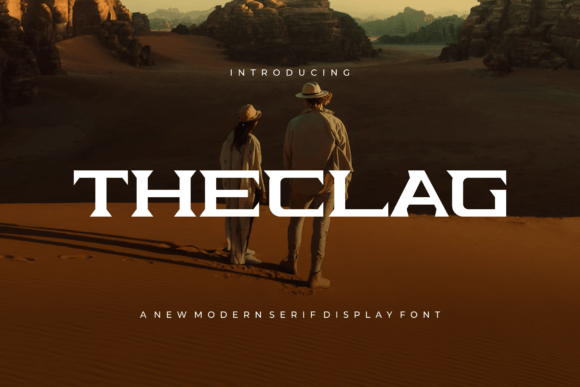 The Clag Brings Refined Serif Character to Editorial Design